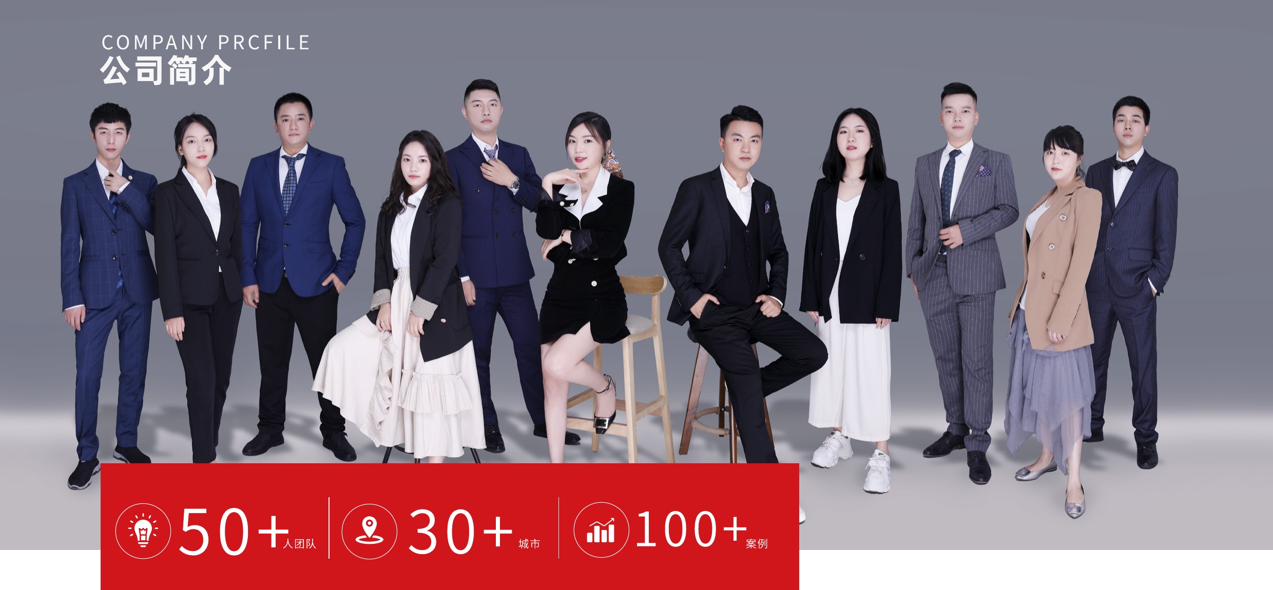 重庆尚演团队合影
